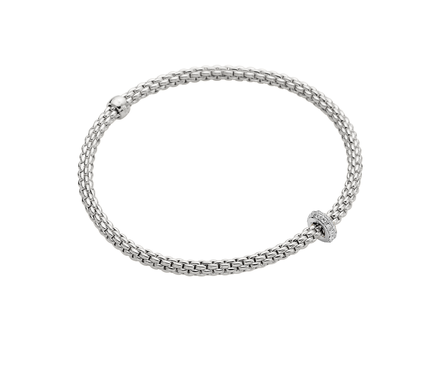 Prima 18K White Gold Bracelet with Diamond (0.18ct)