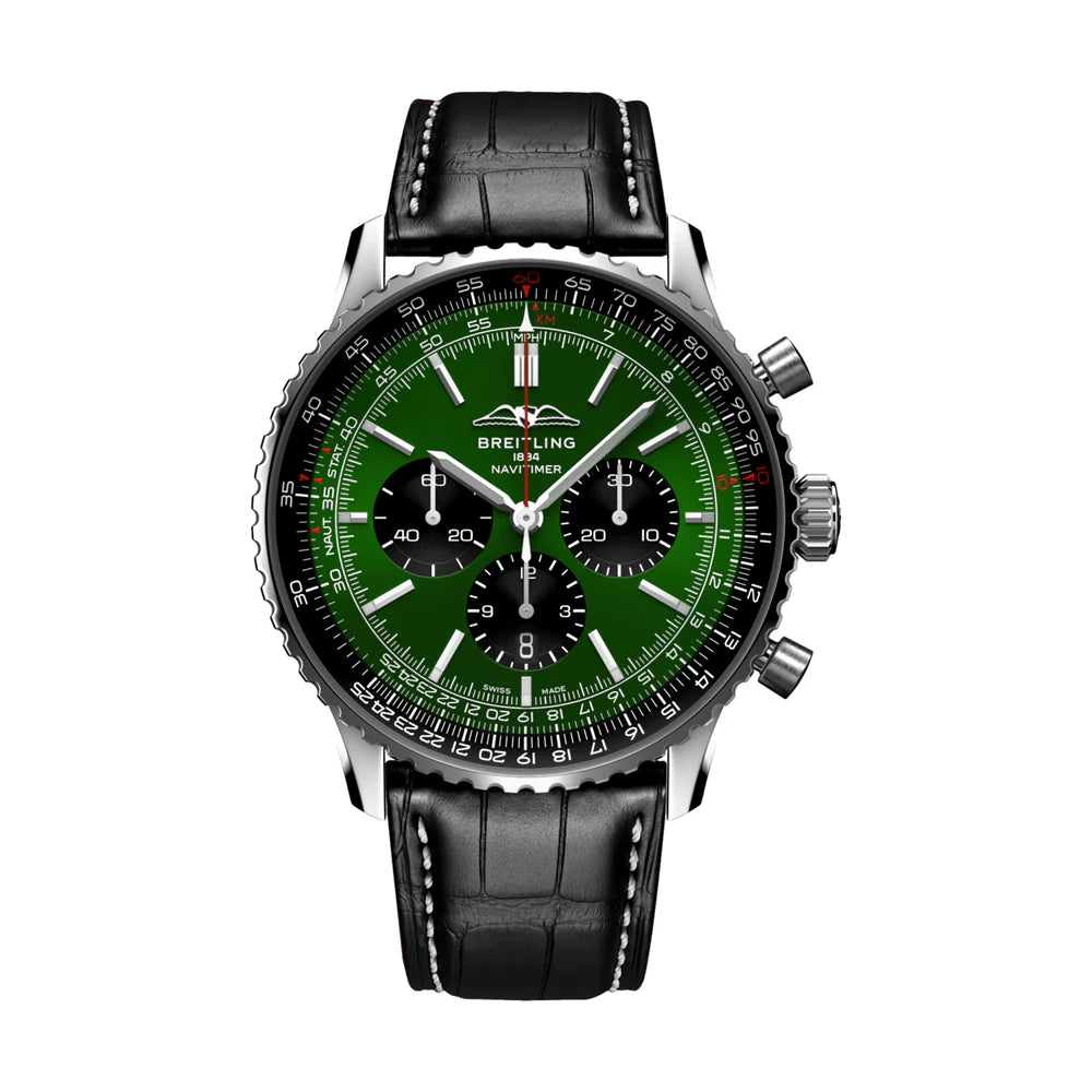 Navitimer B01 Chronograph 46 47J Steel Case Watch