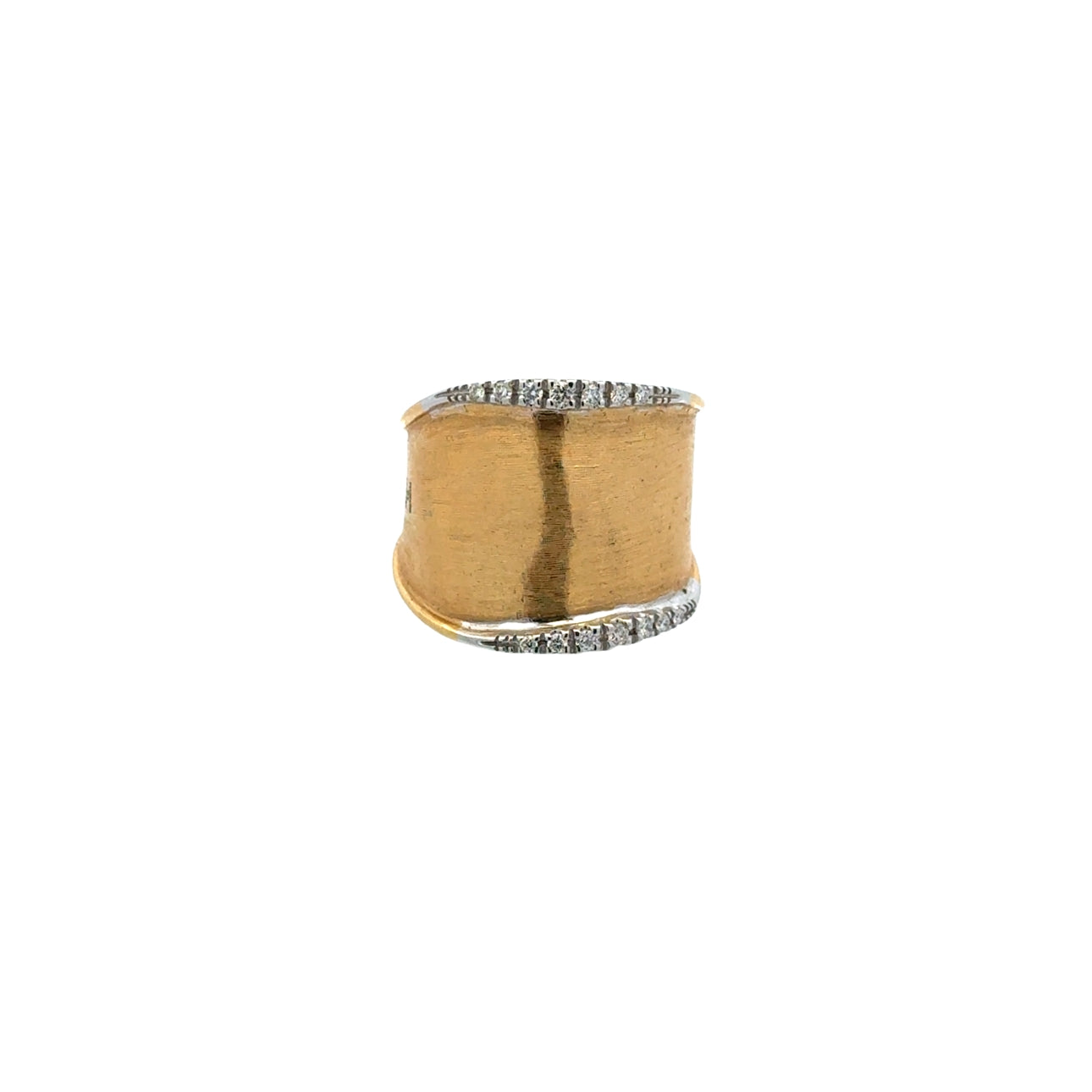 18K Yellow Gold Diamond Ring (0.14ct)