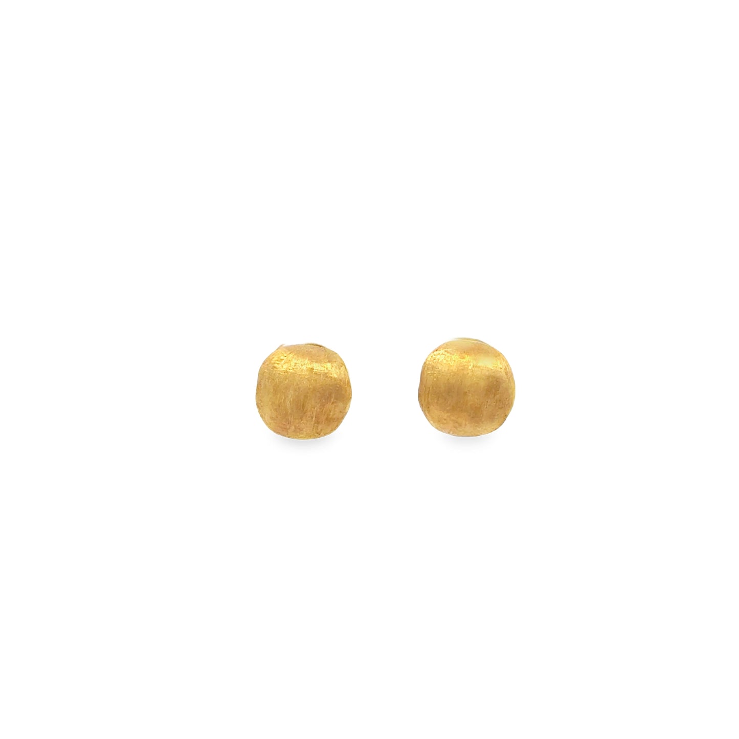 18K Yellow Gold Stud Earrings