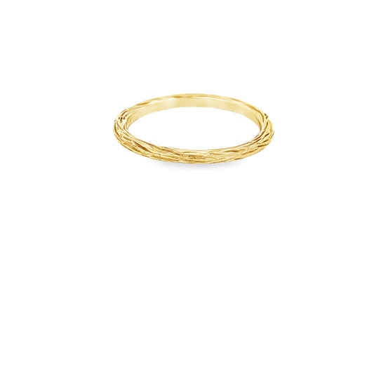 18K Yellow Gold Ring
