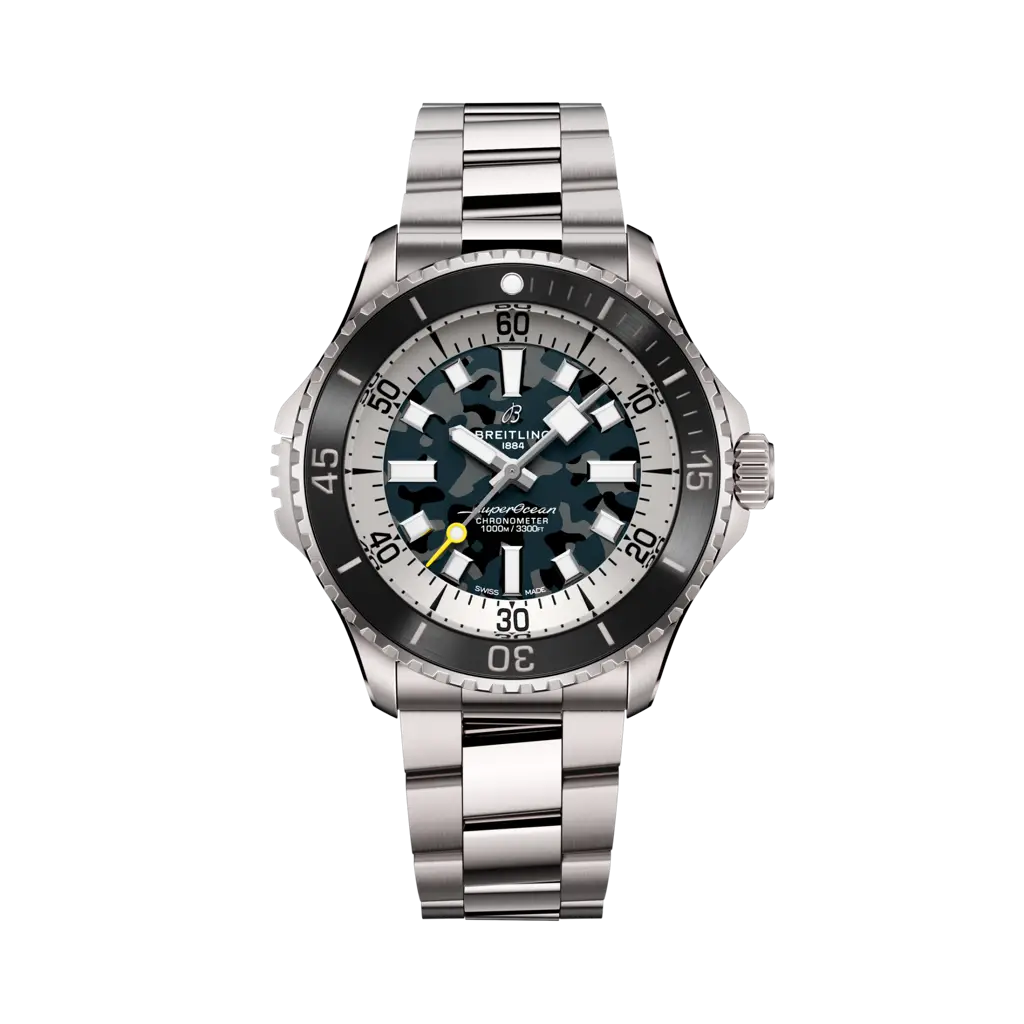 Superocean Automatic 46 Super Diver Blue/Grey Camo Dial