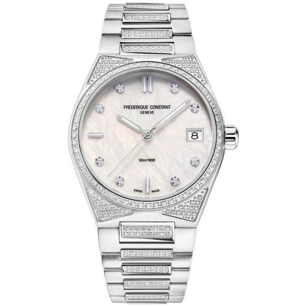 Highlife Ladies Diamond Accent 31mm MOP Dial Watch