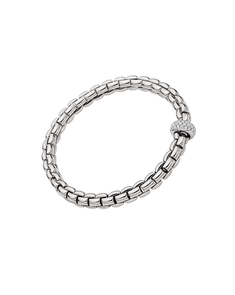 18K White Gold Diamond Flex'It Bracelet (0.40ct)