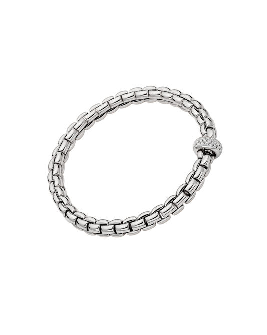 18K White Gold Diamond Flex'It Bracelet (0.40ct)