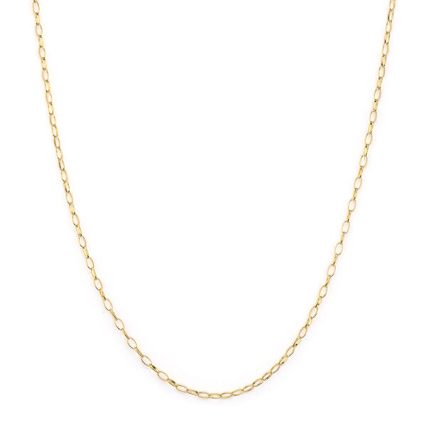 18K Yellow Gold Small Looped Chain