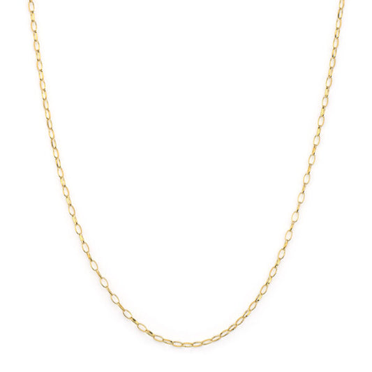 18K Yellow Gold Small Looped Chain