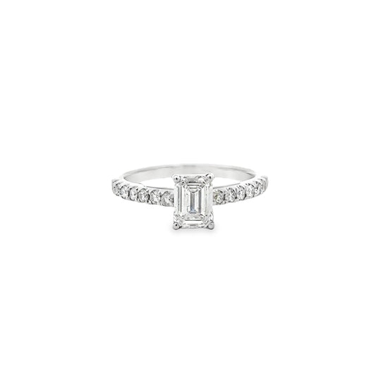 Platinum 900 Diamond Ring