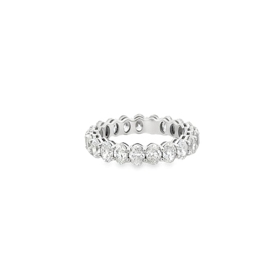 Platinum 900 Diamond Eternity Band (3.90ct)