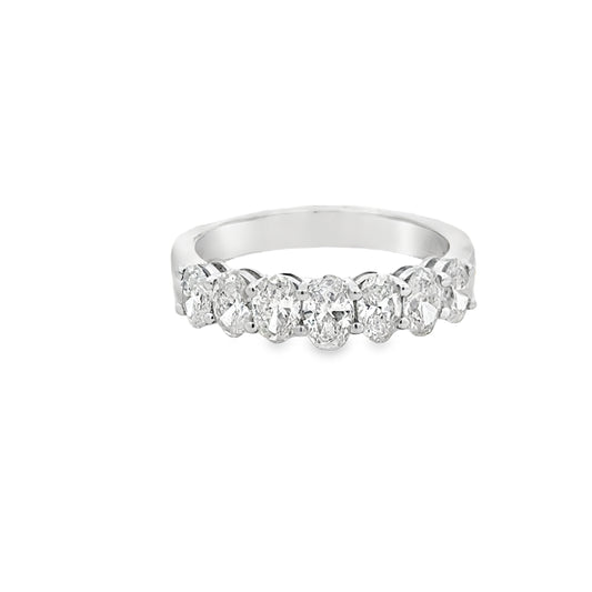 Platinum 900 Diamond Fashion Ring (0.85ct)