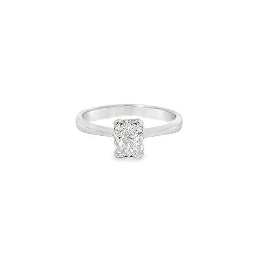 18K White Gold Diamond Solitaire Engagement Ring (1.21ct)