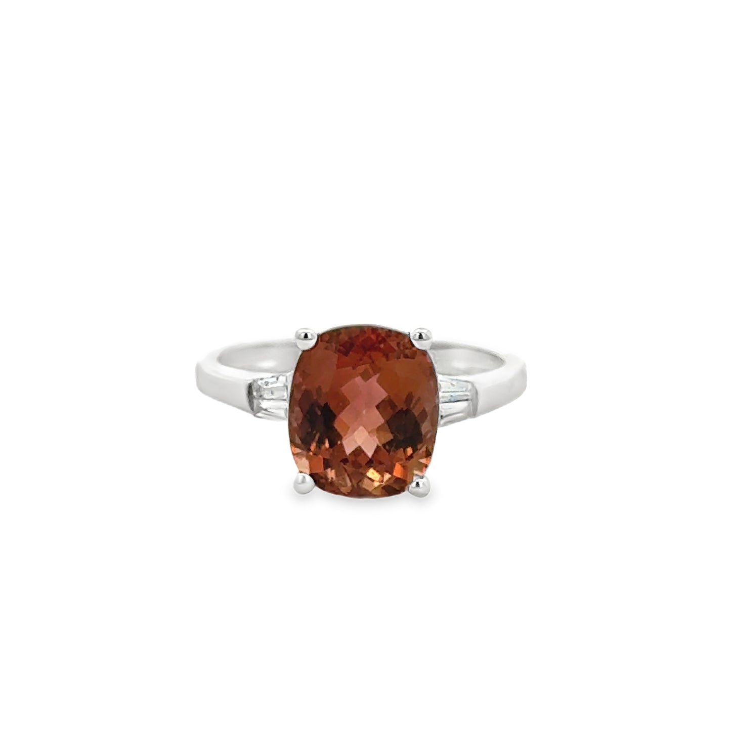 14K White Gold Tourmaline Fashion Ring (3.33ct)