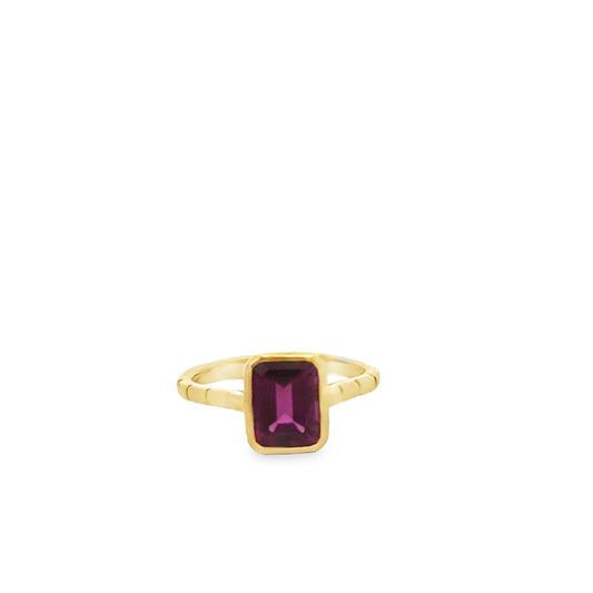 14K Yellow Gold Rodholite-Ri Fashion Ring (1.87ct)