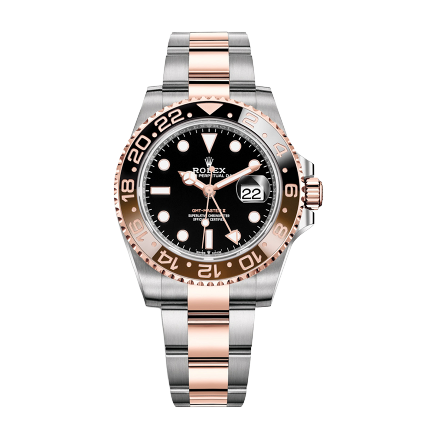 Rolex GMT-Master II “Root Beer” – Two-Tone Steel & Everose Gold – Pre-Owned