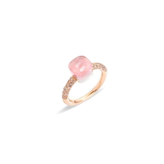 18K Rose Gold Quartz Nudo Classic Ring (0.50ct)